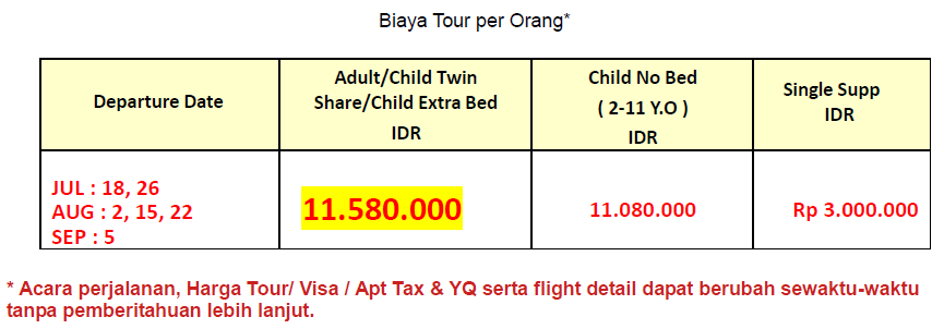 HARGA NI HAO BEIJING